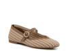 Tajah Mary Jane Flat Ivory/Brown Houndstooth Print view