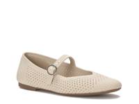 Tajah Mary Jane Flat Off White view