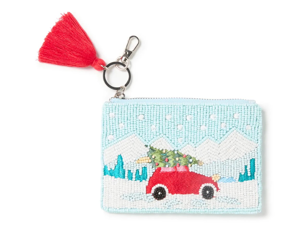 Beaded Coin Purse Bag Charm