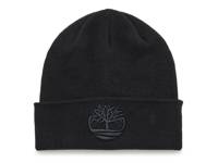 Embroidered Beanie Black view