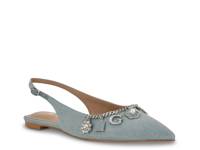 Daisee Flat Blue Denim Fabric view
