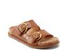 Francii Sandal Dark Natural Beige Leather view