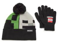 Minecraft Kids' Beanie & Glove Set - 2 Pack Multicolor view