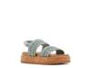 Buggy Platform Sandal - Kids' Blue view