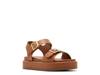 Gal Platform Sandal - Kids' Light Brown view