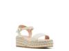 Shayla Espadrille Platform Sandal - Kids' Bone White view
