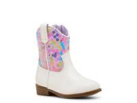 Peek Western Boot - Kids' Bone White view