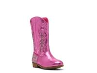 Yeehah Western Boot - Toddler Pink Metallic view