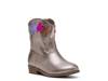 Rinesa Cowboy Boot - Kids' Silver Metallic view
