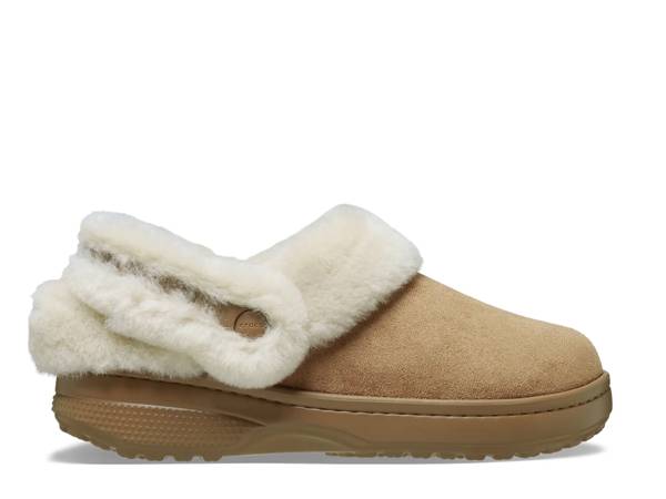 Click to shop Crocs cozy slippers.