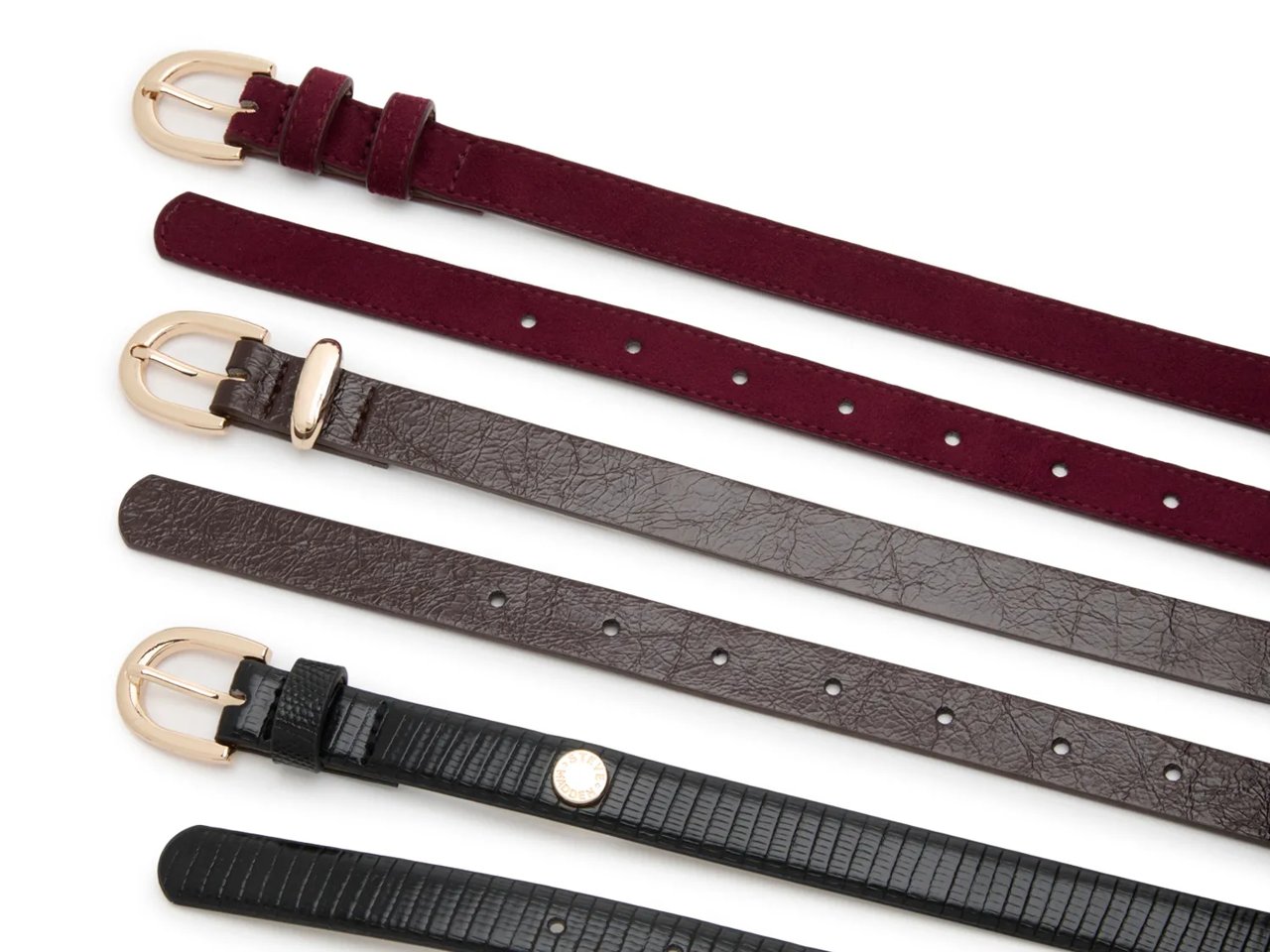 3-For-1 Trend Women's Belts - 3 Pack