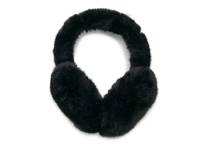 Faux Fur Earmuff Black view