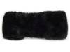 Faux Fur Headwrap Headband Black view