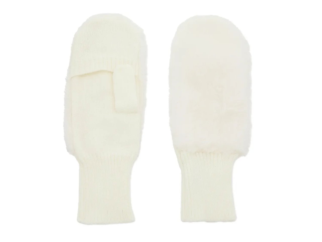 Faux Fur Mittens