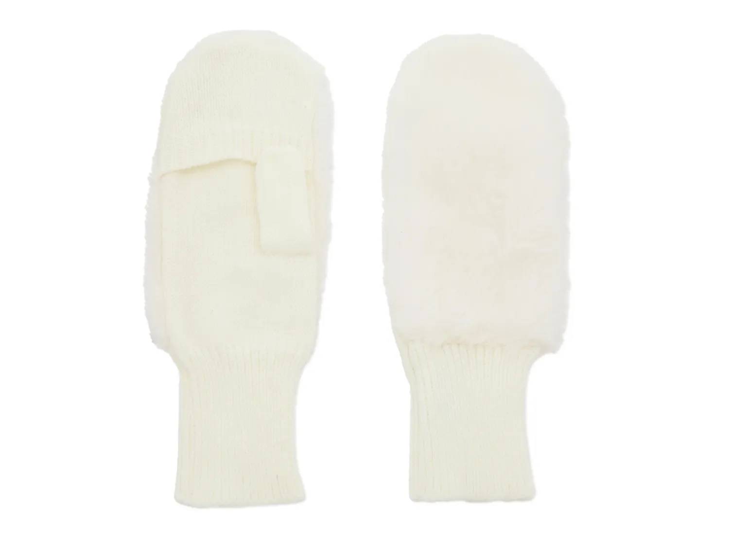 Faux Fur Mittens