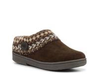 Fair Isle Sweater Clog Dark Brown view