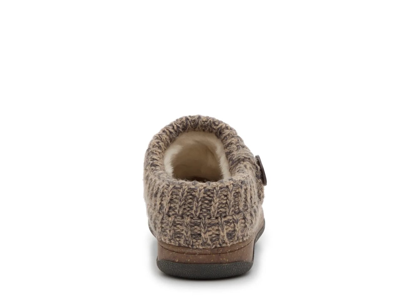 Heavy Knit Sweater Clog