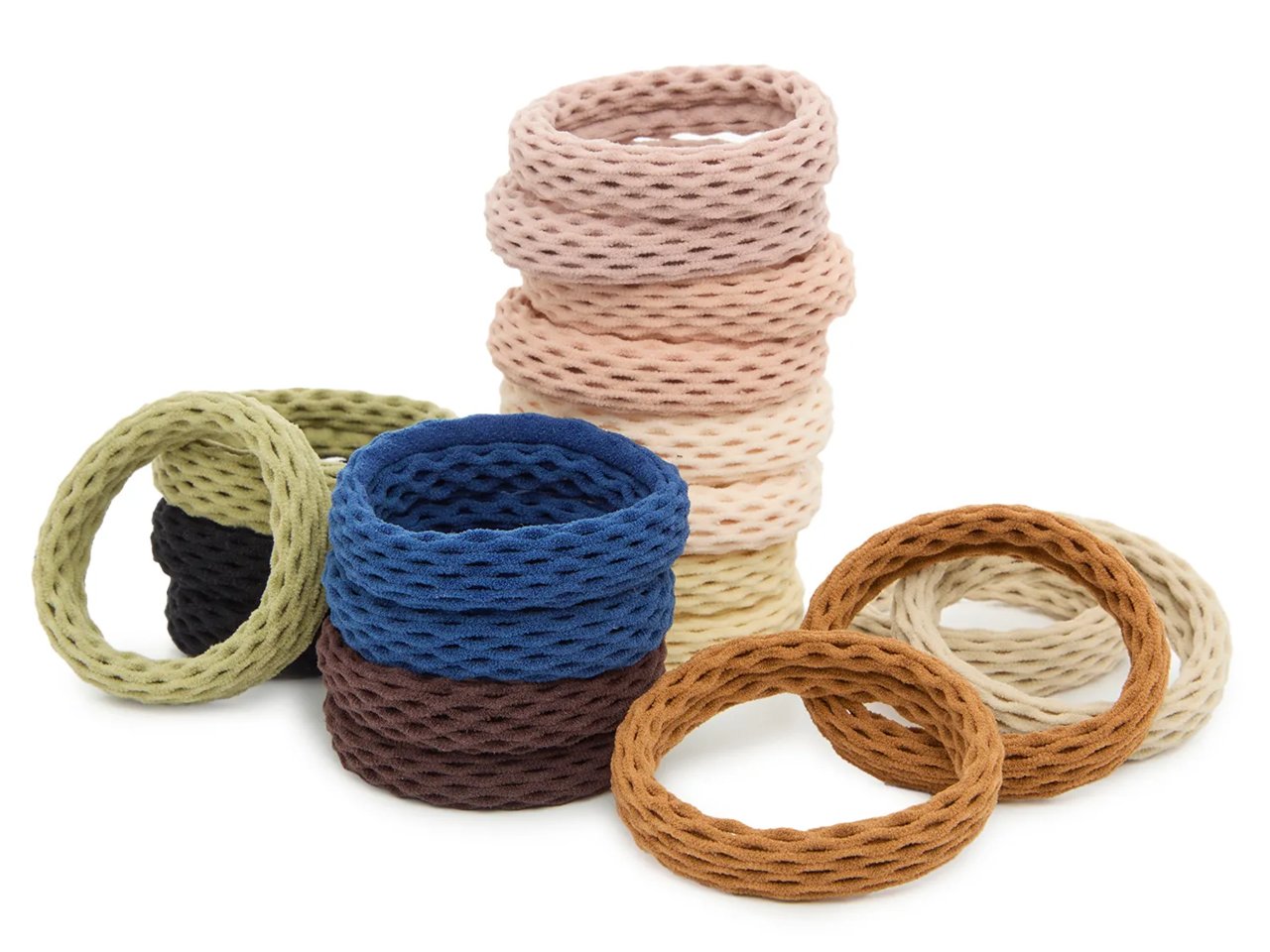 Web Hair Tie Set - 20 Pack