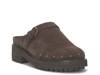 Caytina Mule Chocolate Brown Suede view