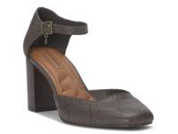 Kanira Pump Brown Snake Print Leather view