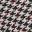 Claudine Loafer White/Brown/Black Mini Houndstooth Print view