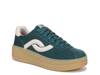 Viv Max Platform Sneaker Dark Green view