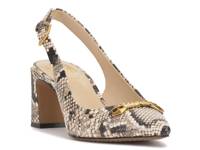 Hamden Pump Black/Grey/White Snake Print view