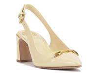 Hamden Pump Pale Yellow view