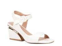 Polina Wedge Sandal White view