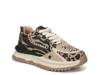 Leo Sneaker - Women's Beige/Black Cheetah & Leopard Print view