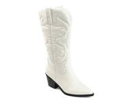Chantry Wide Calf Boot White view