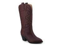 Chantry Wide Calf Boot Red view
