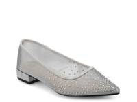 Gracelynn Flat Silver Metallic view