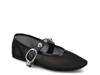 Naveah Mary Jane Flat Black Mesh view