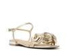June Sandal Gold Metallic view