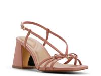 Eliza Sandal Dark Rose Pink view