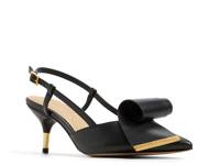 Romy Pump Black Leather view