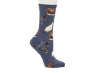 Hen House Women's Crew Socks Blue view