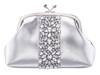 Amalia Clutch Silver Metallic view