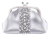 Amalia Clutch Silver Metallic view
