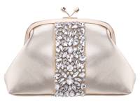 Amalia Clutch Gold Metallic view