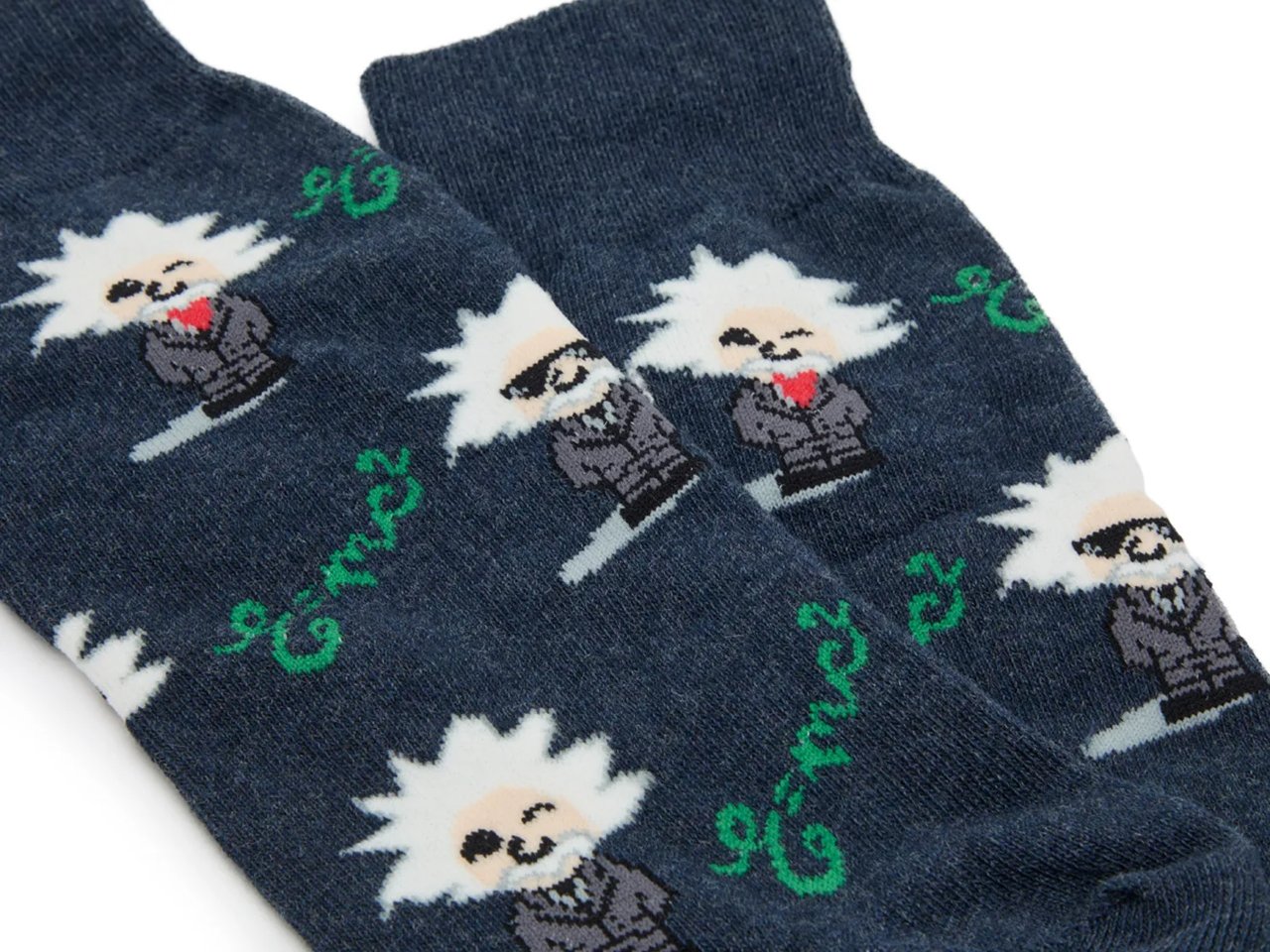 Einstein Bitmoji Men's Crew Socks