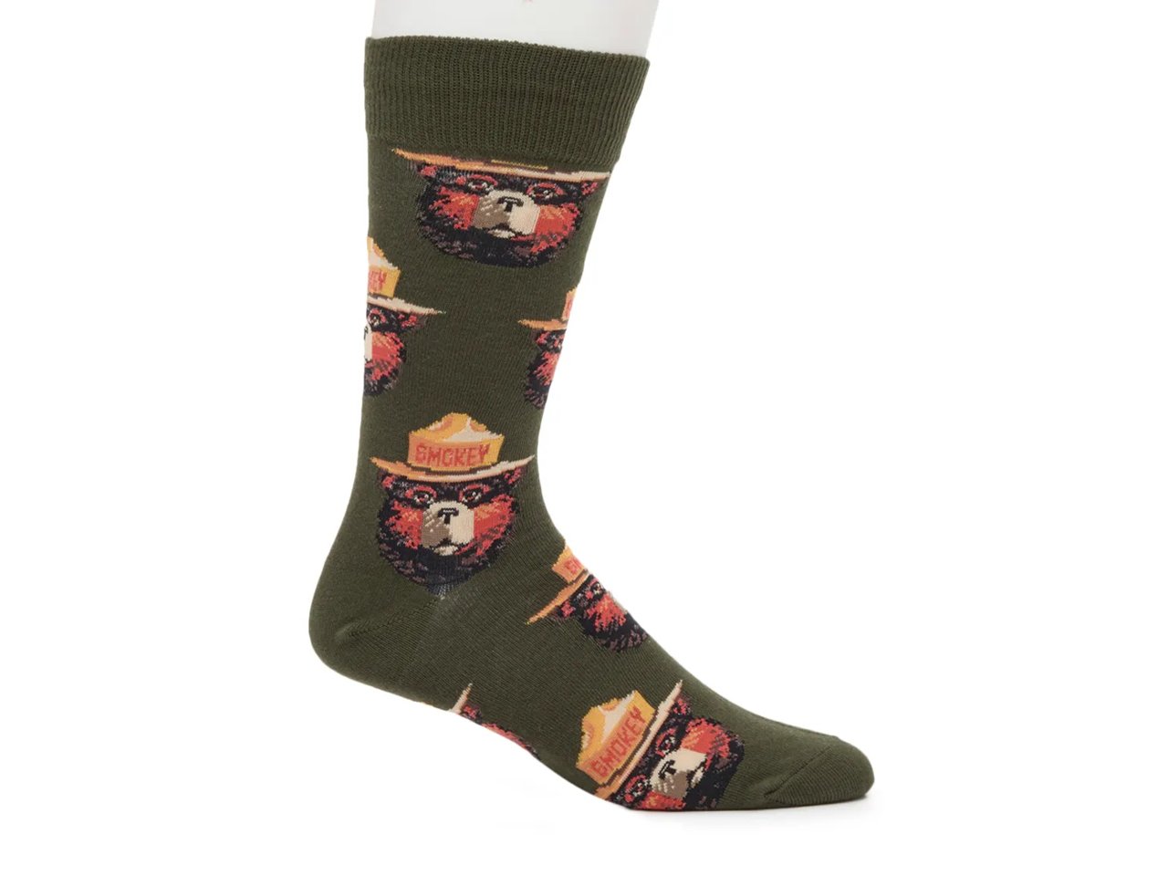 Smokey The Bear Men's Crew Socks