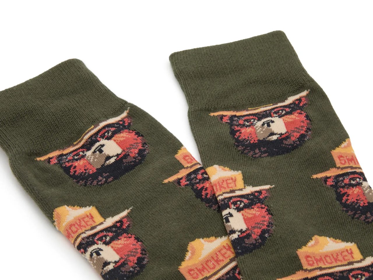 Smokey The Bear Men's Crew Socks