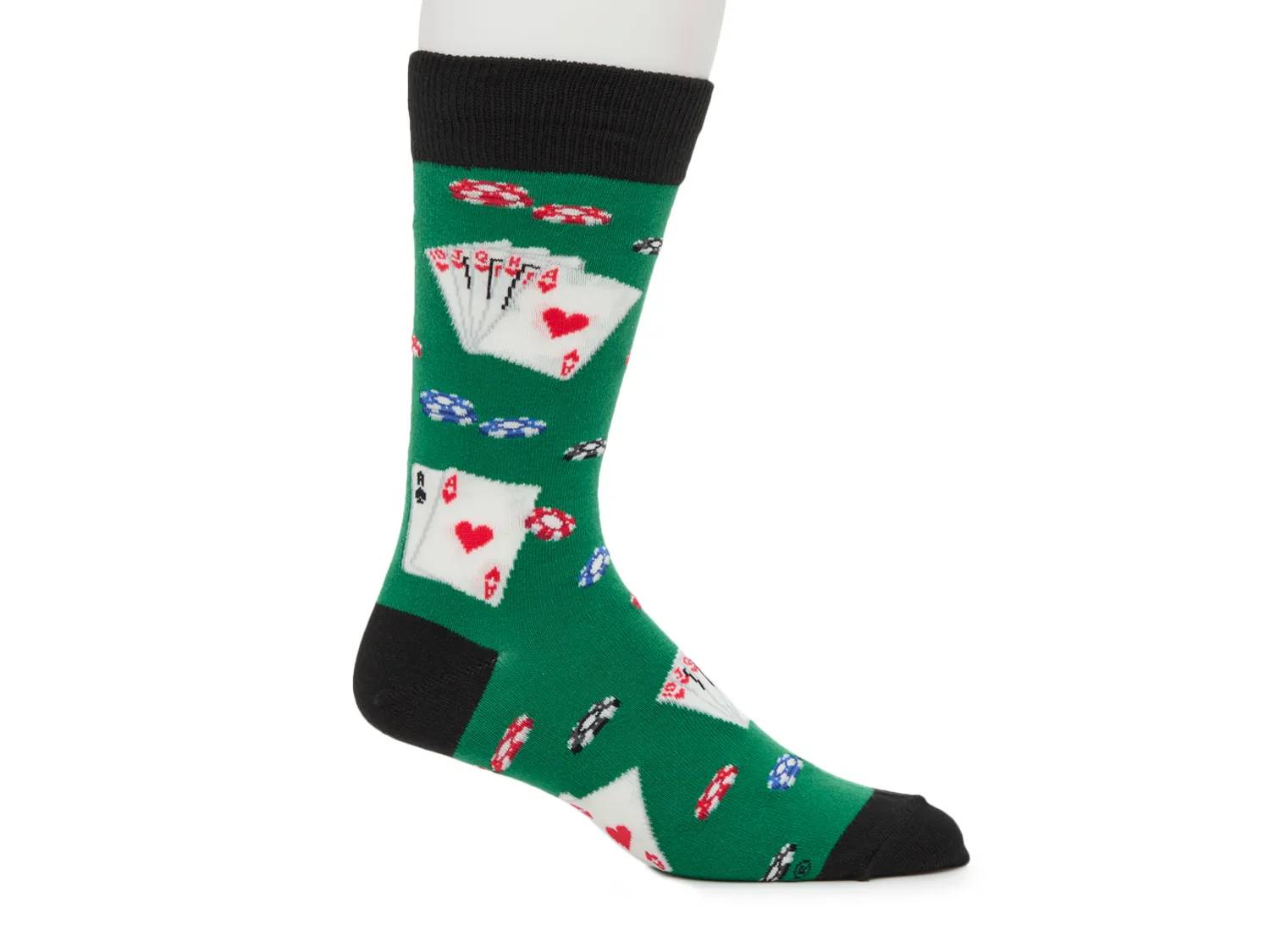 Poker Men's Crew Socks