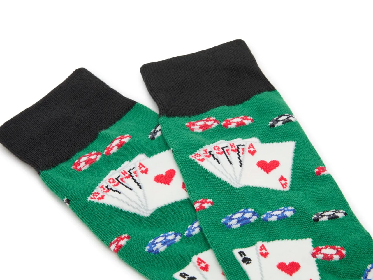 Poker Men's Crew Socks