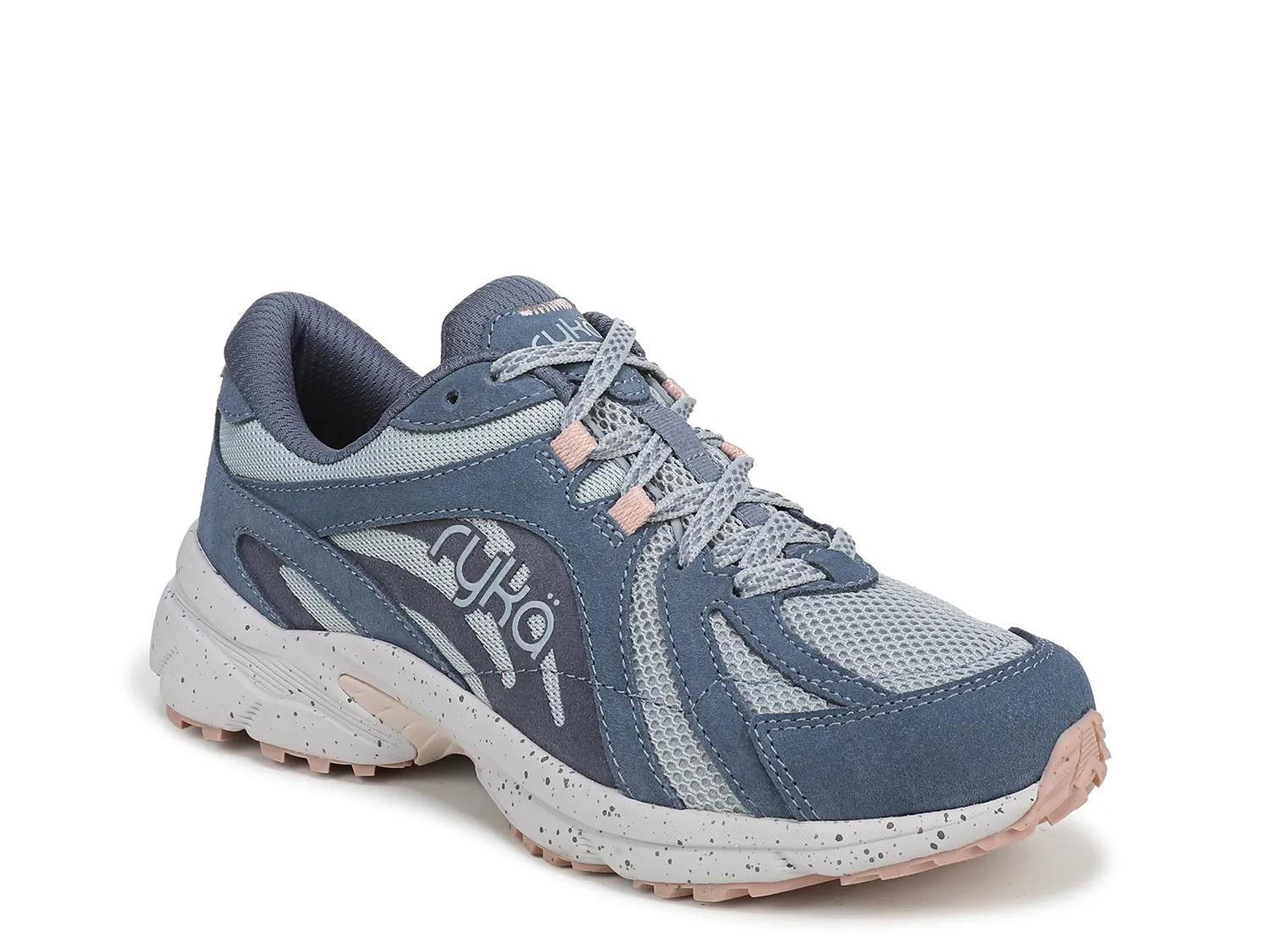 Ryka Women's Suede Side Zip Sneakers - Hensley Style, Casual Comfort Shoes