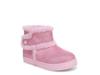 Madison Play Chillin Bootie - Kids' Light Pink Shimmer view