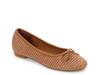 Donna Ballet Flat Brown Raffia view