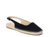 Juliet Espadrille Flat Black view